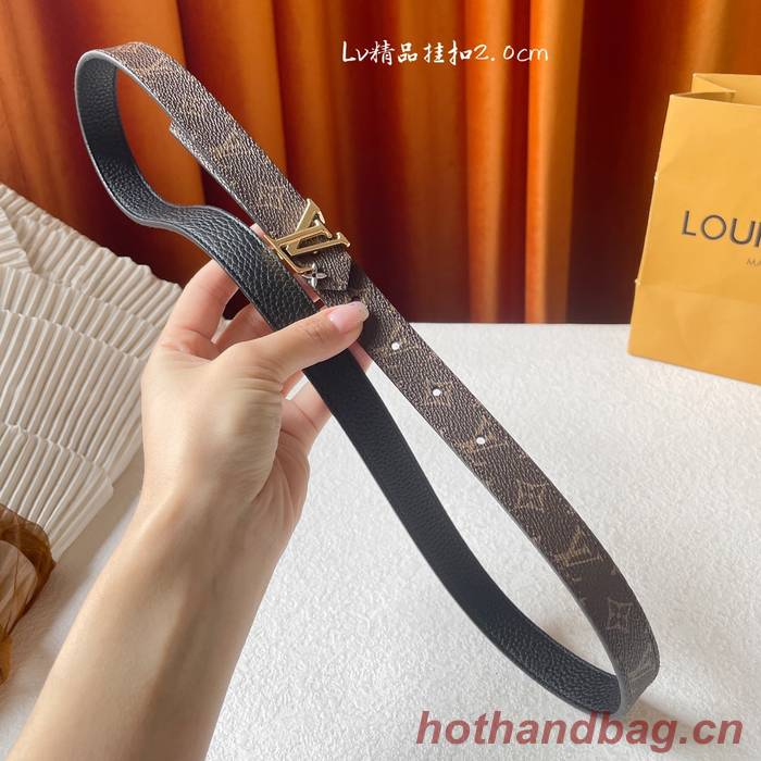 Louis Vuitton Belt 20MM LVB00157 Louis Vuitton Belt 20MM LVB00157
